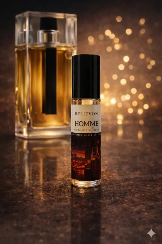 Homme-Inspired by Dior Homme | 6ml Attar | Roll-On
