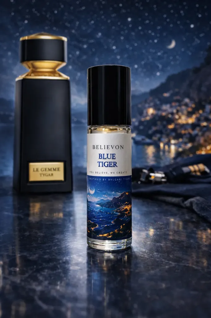 Blue Tiger Inspired by Bvlgari Tiger | Attar Roll-On (6ml)