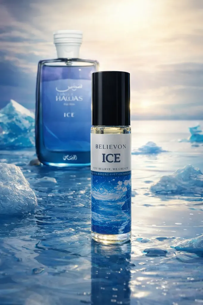 ICE Inspired by Rasasi Hawas ICE | 6ml Attar Roll-On