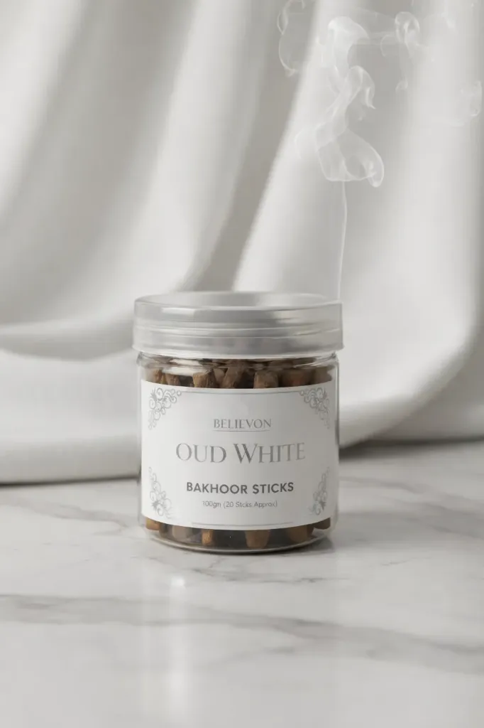 OUD WITHE Bakhoor Sticka